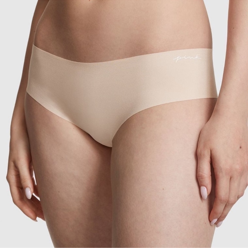 NWT PINK Victoria’s Secret No-Show Cheekster Panty in Marzipan - Bundle 5/$40